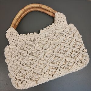 Mister Ernest Macramé VINTAGE 1960s Purse Handbag Philippines